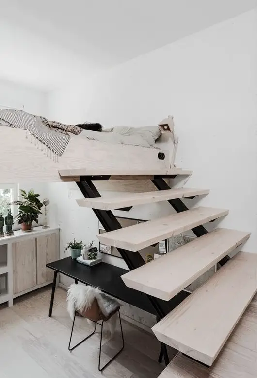 瑞典 4 米挑高多层公寓，简约现代设计展现空间魅力-21