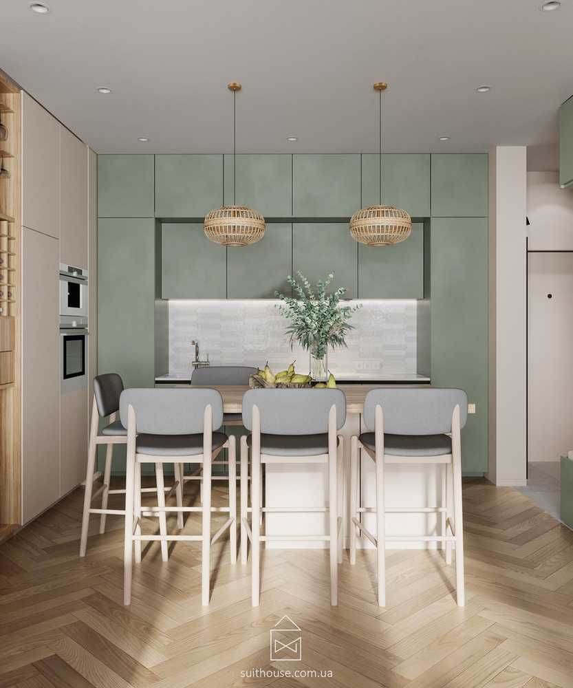 “Лайм”3室公寓生态风格设计项目丨乌克兰基辅丨Suit House（乌克兰）-31