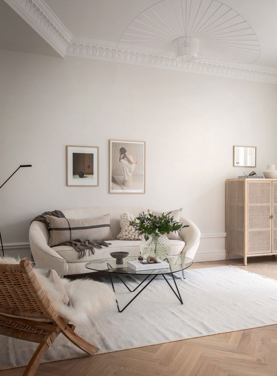 温馨典雅的北欧公寓设计-2