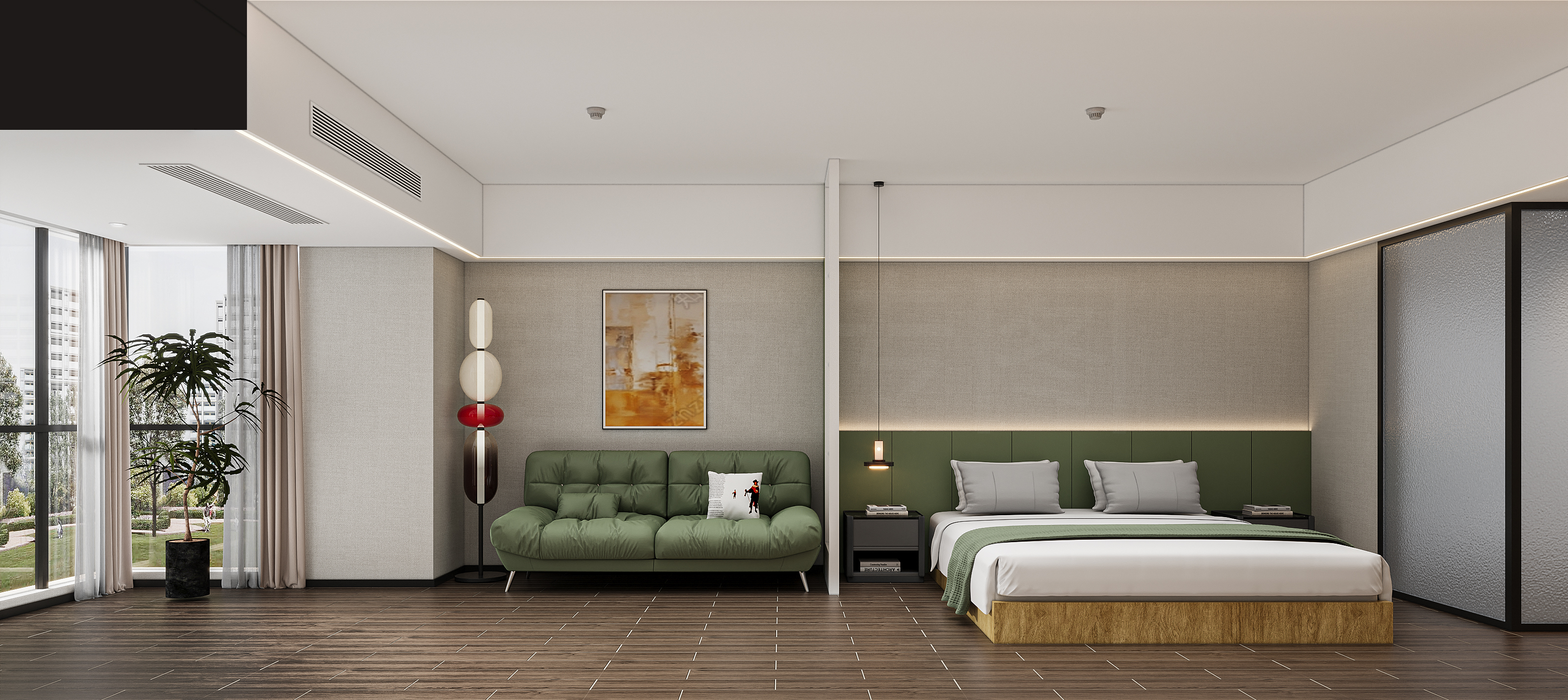 民宿 酒店 效果图-1