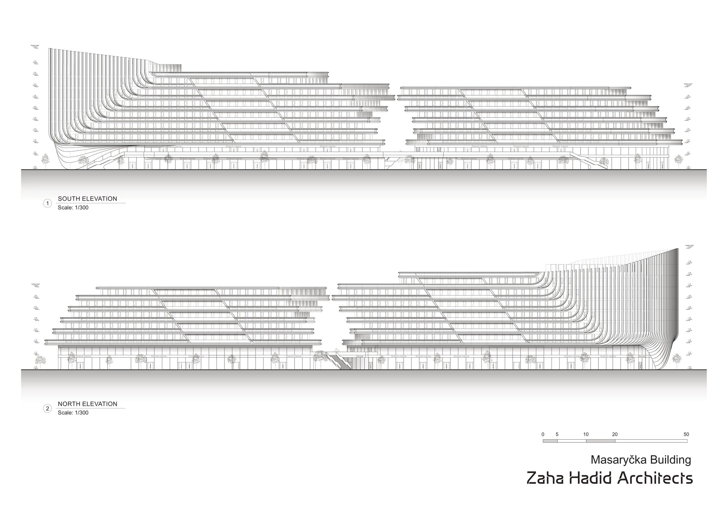Masaryčka 建筑丨捷克丨扎哈·哈迪德建筑事务所-40