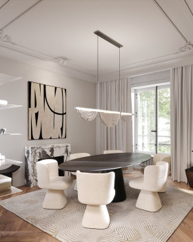 巴黎112㎡私人公寓室内设计丨法国巴黎丨Murad Seyid