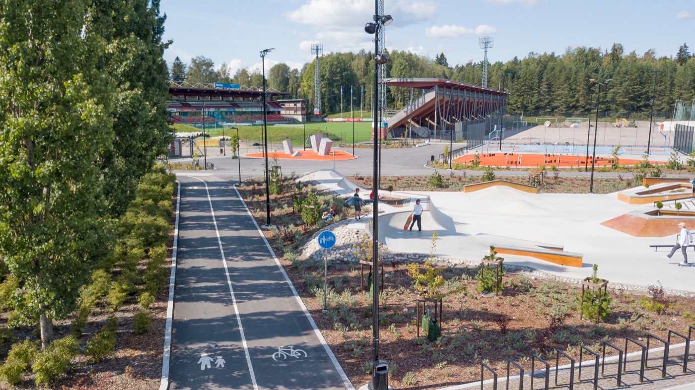 Myyrmäki Sports Park · 多功能运动公园丨芬兰万塔丨Loci Landscape Architects-21