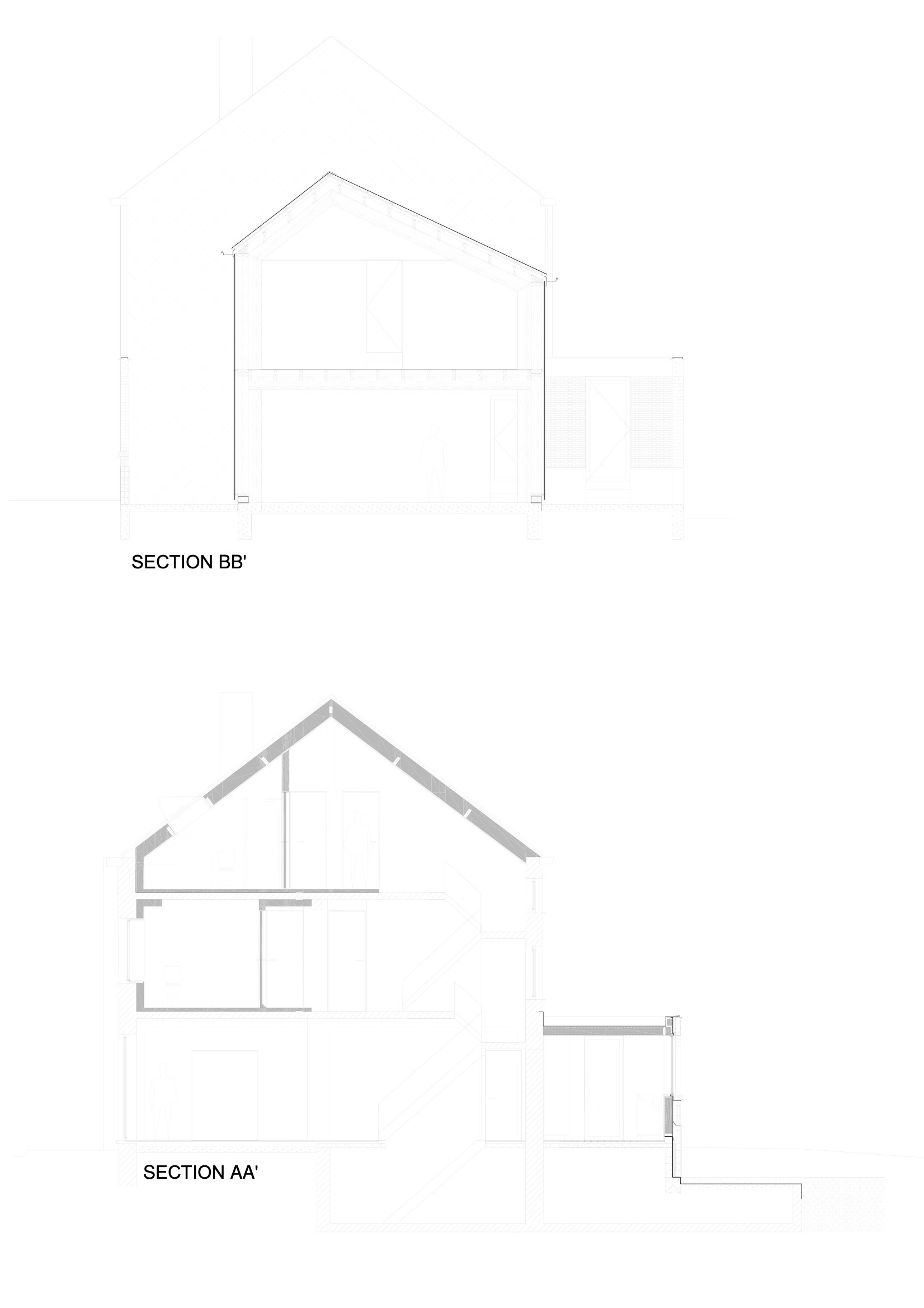 psW 之家和音乐工作室丨比利时丨BLAF Architecten-58