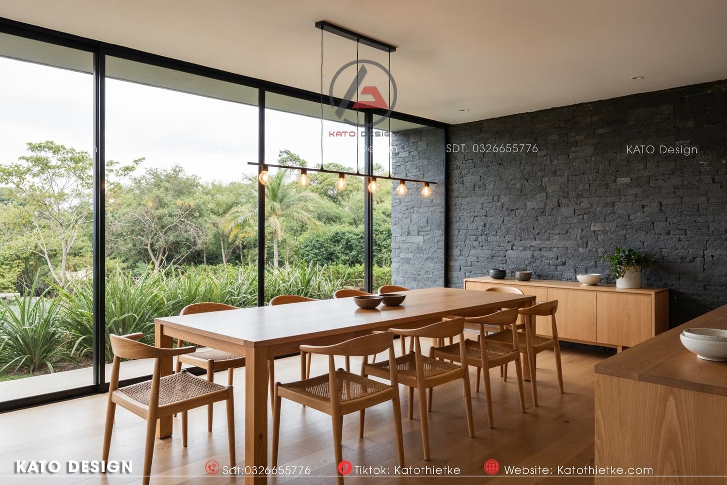 林屋(注:LAM常见音译为林 ,这里按常规音译处理,若LAM有特定指代,需根据实际情况调整) 丨KATO Thiết Kế-6