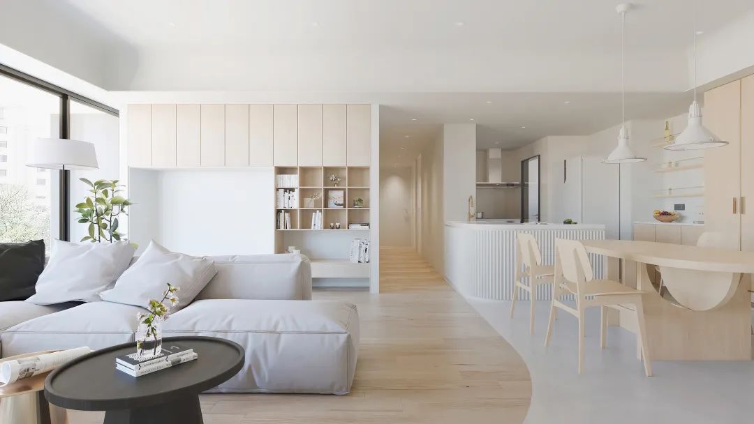 台北余宅 · 流动的光影空间丨中国台北-4