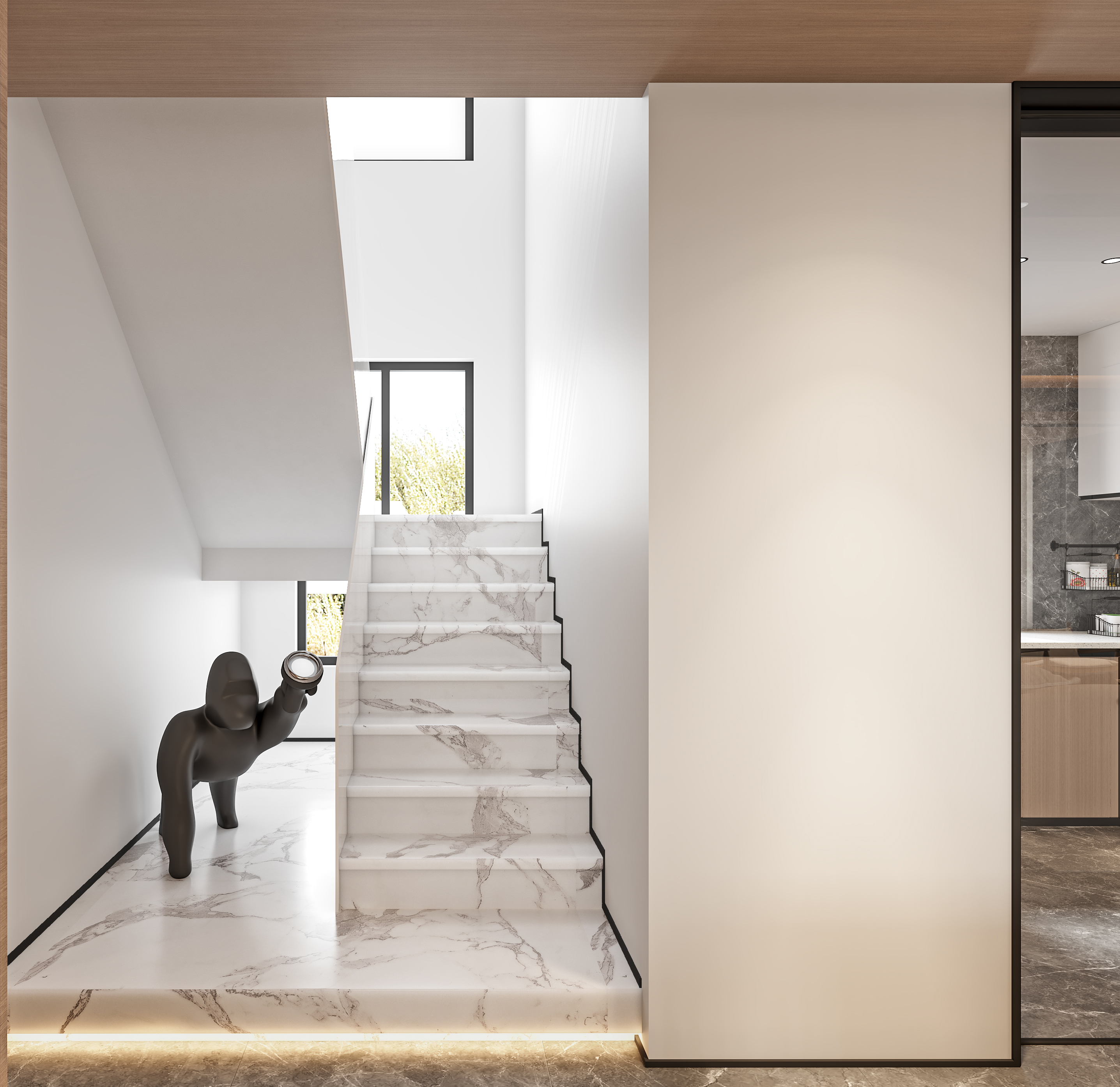 现代风客餐厅小复式-11