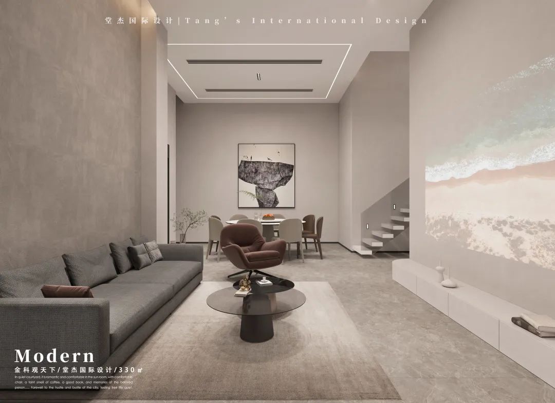 金科观天下 330㎡原木灰空间丨中国南京丨堂杰国际设计-25