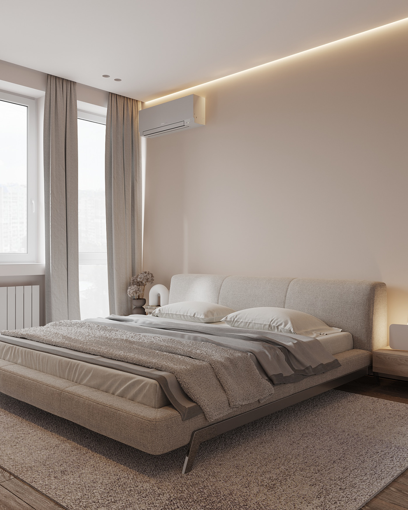 中性色系公寓设计-13