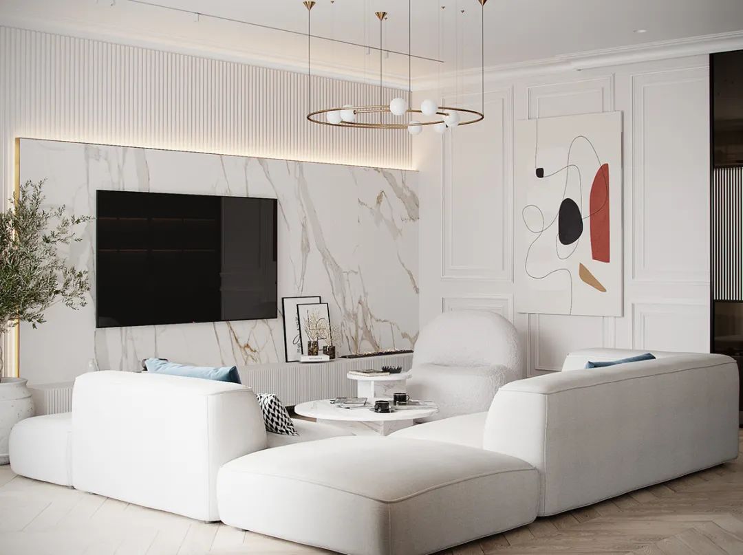 轻奢新古典,现代空间的优雅艺术丨HPISD-15