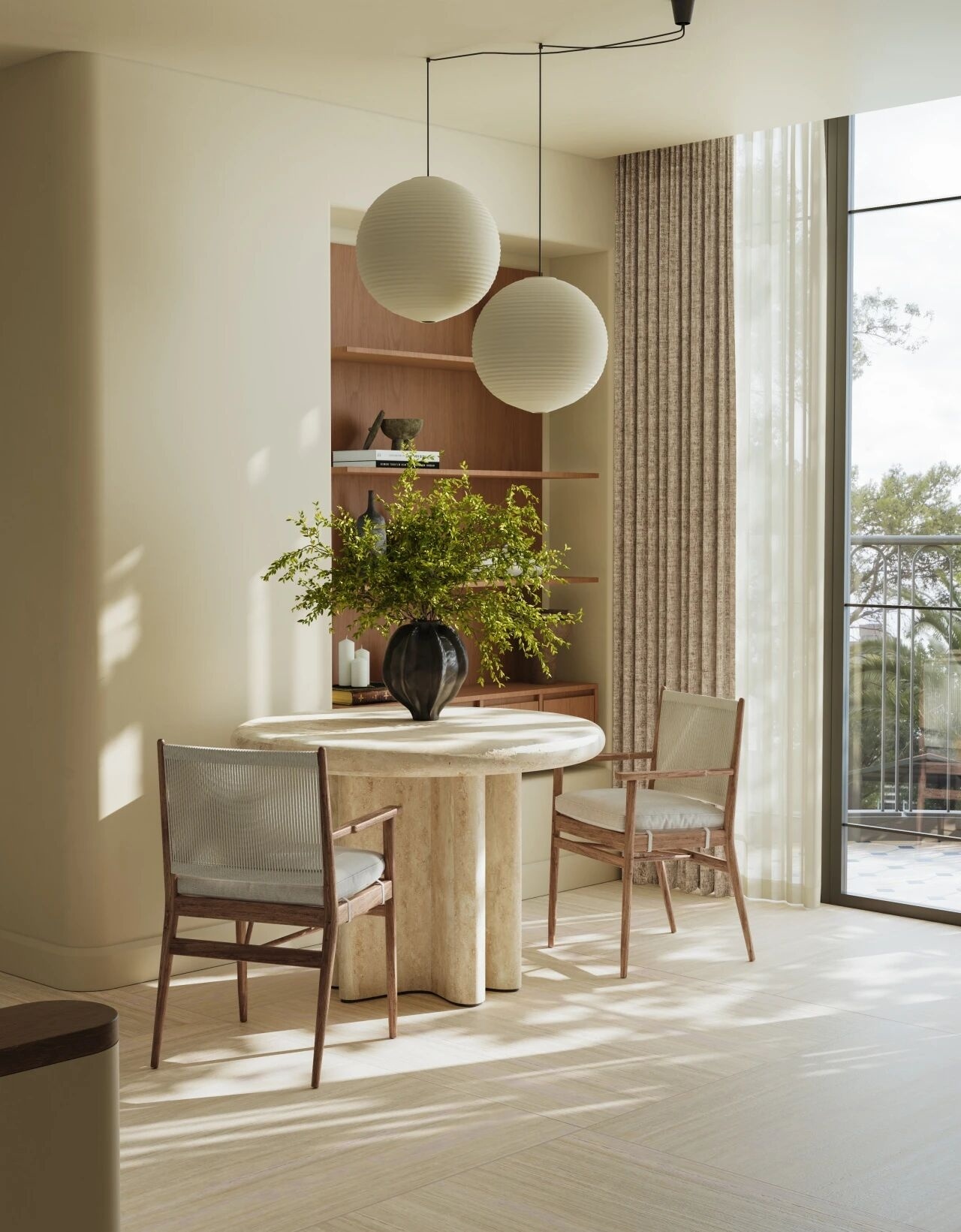 重庆紫檀庄园1300m²曲境别墅丨中国重庆丨美及空间设计-58