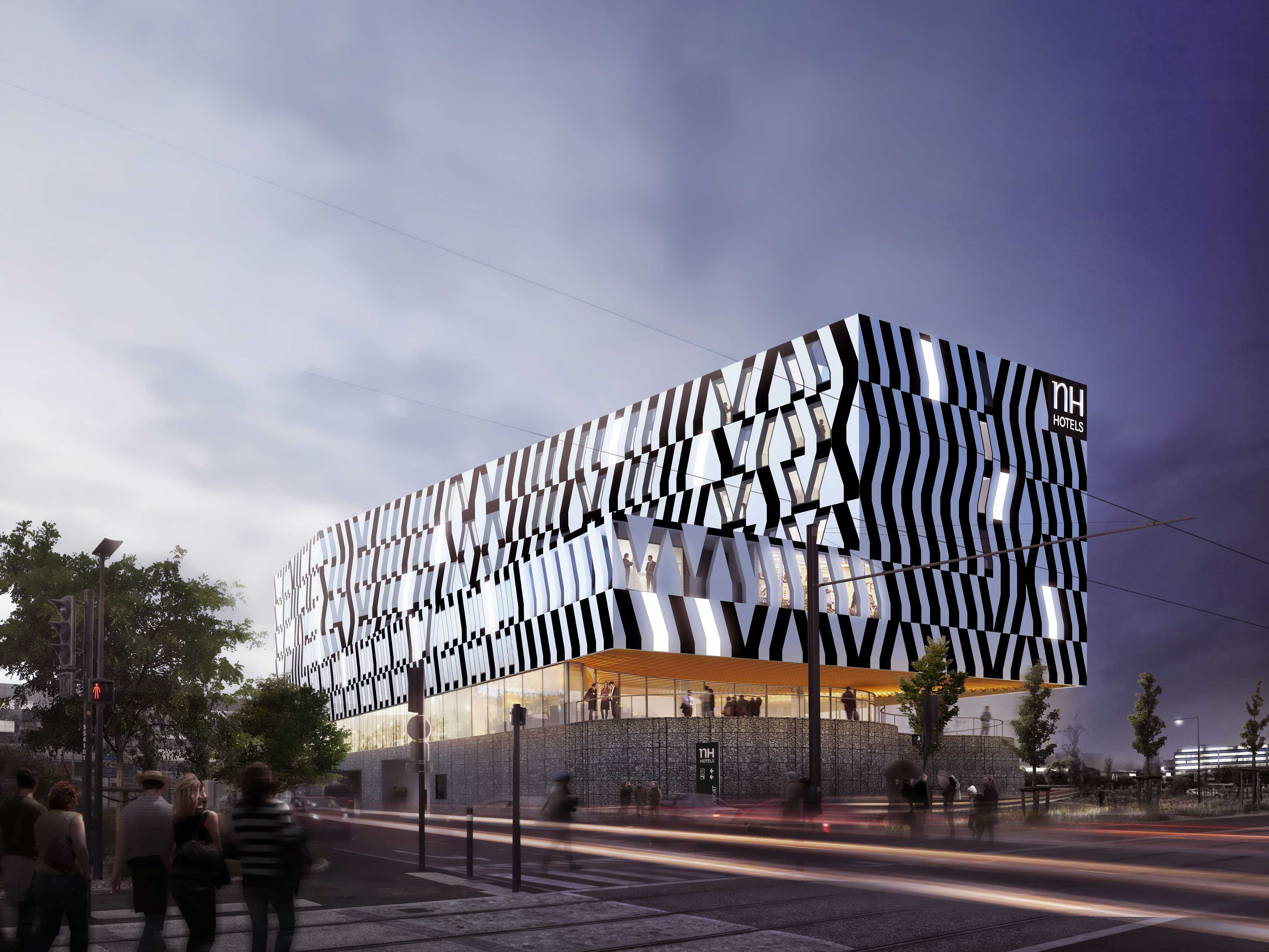 NH 酒店图卢兹,现代建筑与传统艺术的完美融合-0