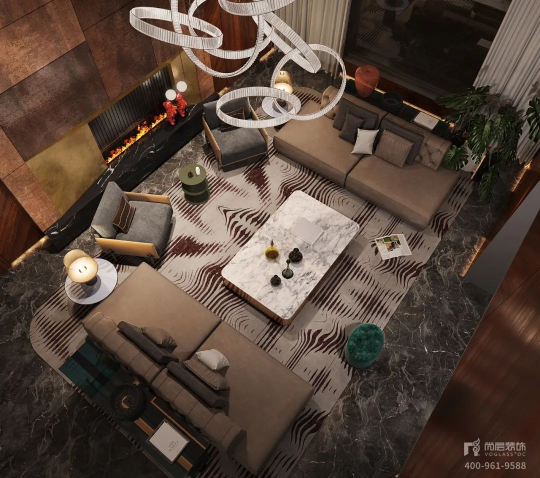 尚层装饰 | 张永吉 | 深色系空间设计，细节展现生活品质-8