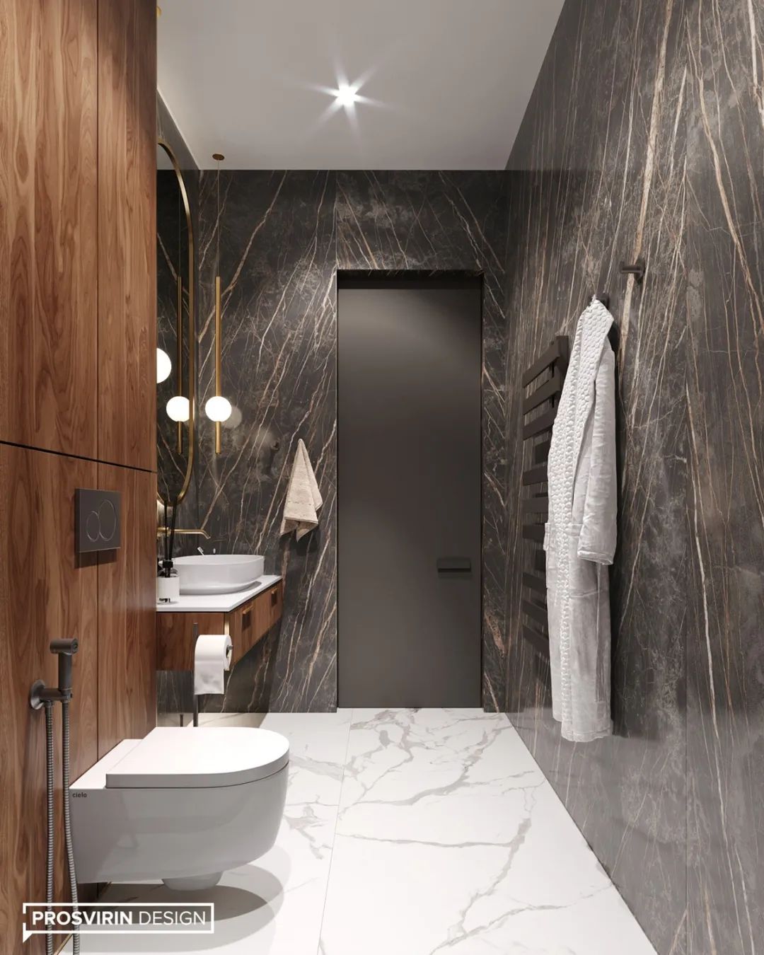 现代轻奢住宅丨Prosvirin Design-33