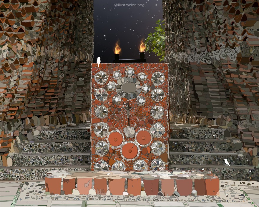 瓷砖礼拜堂丨Jimenez Arquitectos + FB+ estudio-30