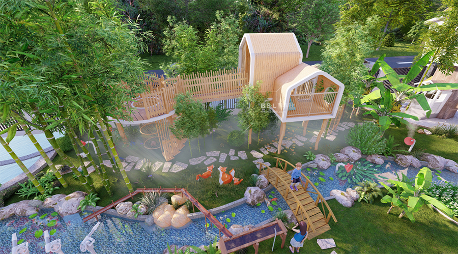 麻涌艺馨幼儿园设计丨中国东莞丨深圳市变色龙设计顾问有限公司-25