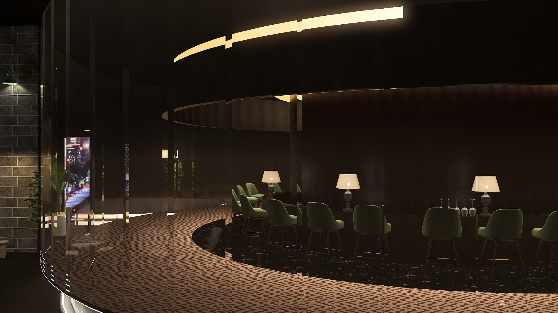 Restaurant Design - 3D concept-5