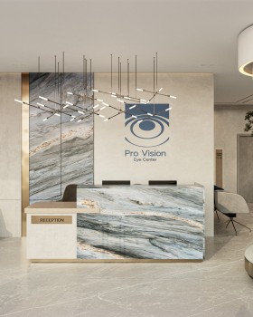 Eterna Clinic Reception – Mivida, Cairo