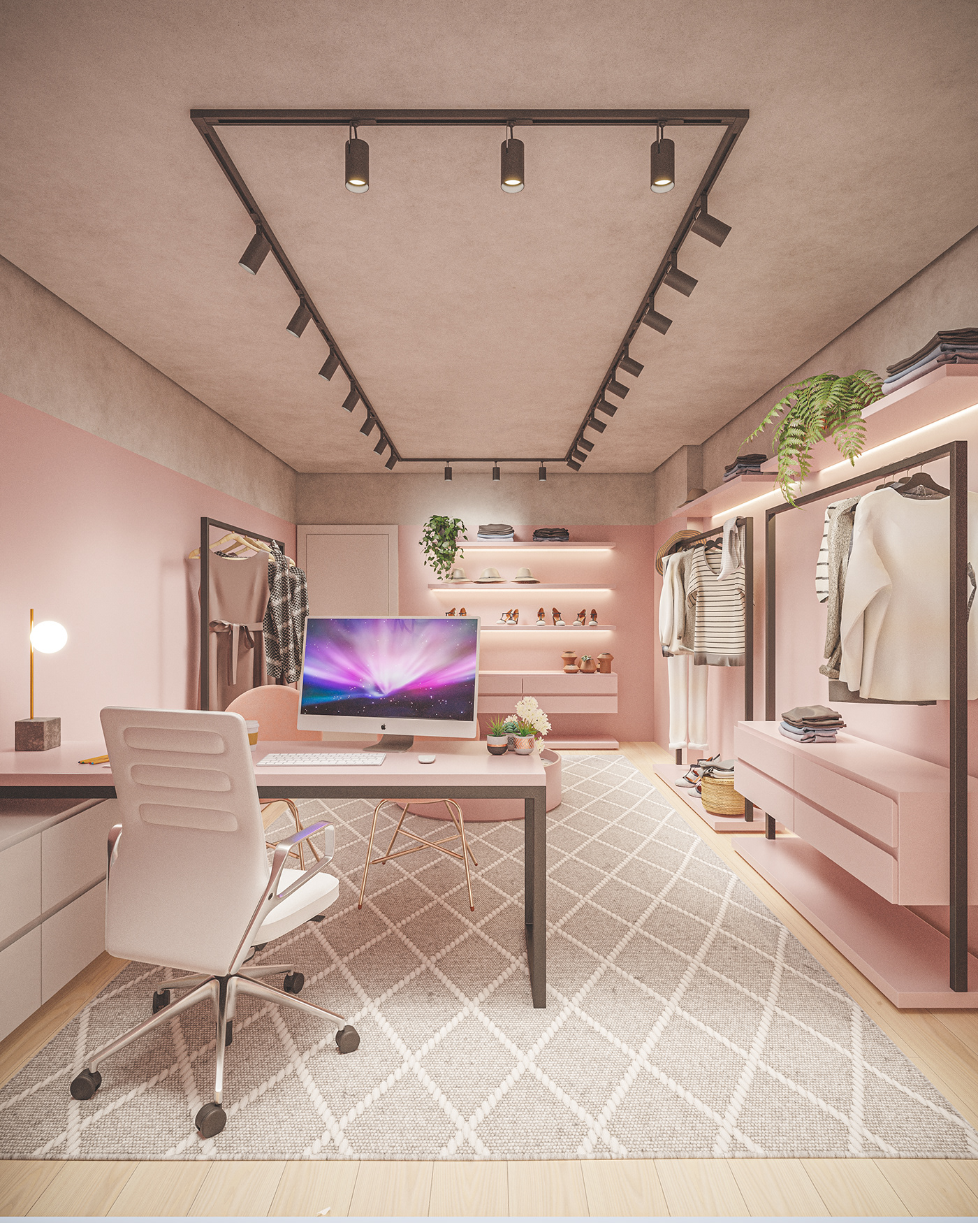 巴西 Ju Store 时尚服装店设计丨Rachel Naves-2