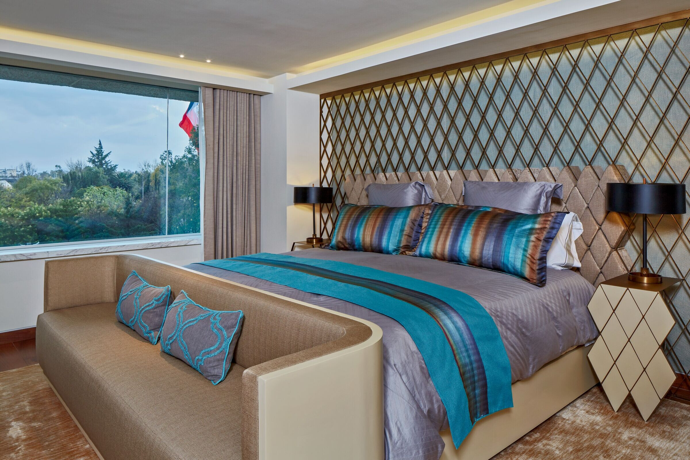 墨西哥城 AV B Flat 现代艺术装饰风格公寓-13