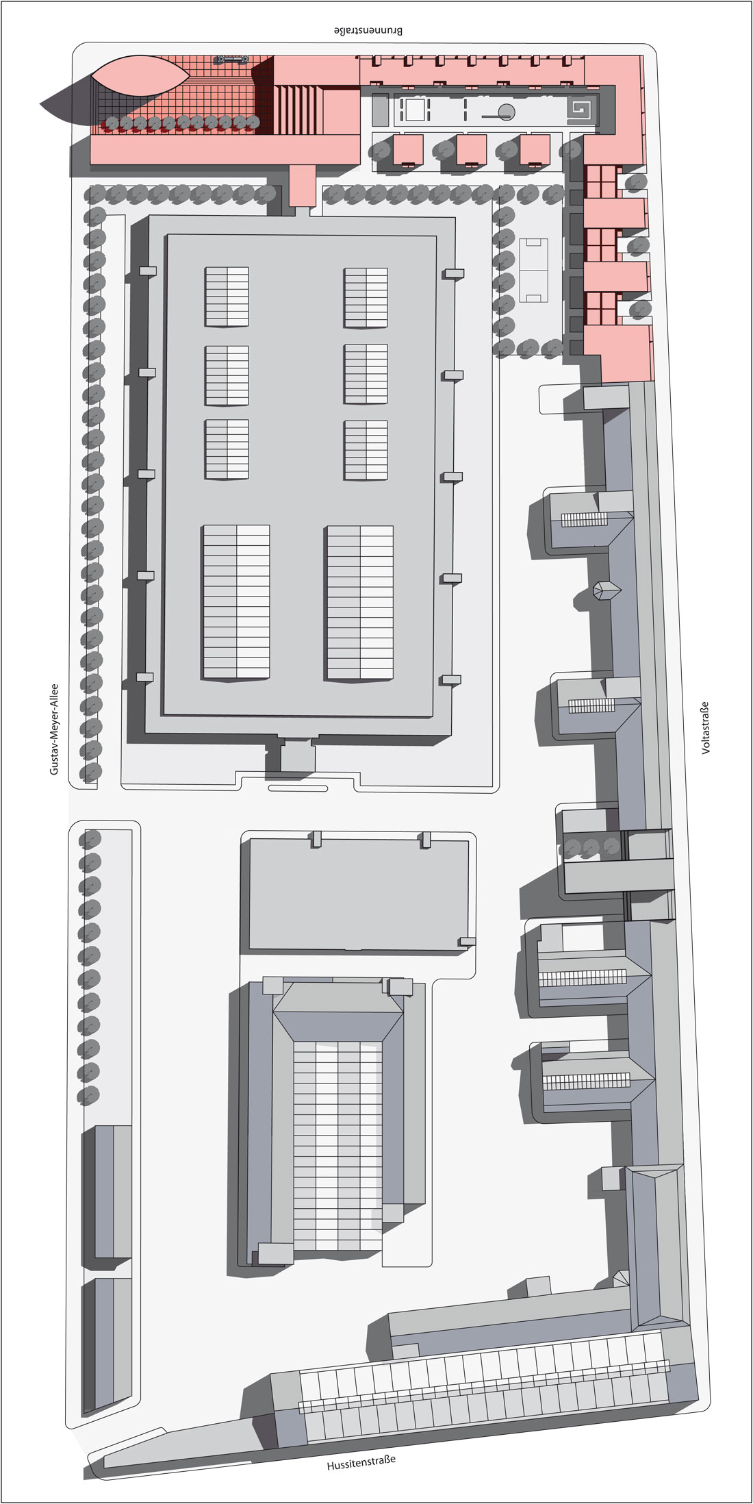 Brunnenstraße/Voltastraße Block 240 Berlin – Kleihues + Kleihues-12