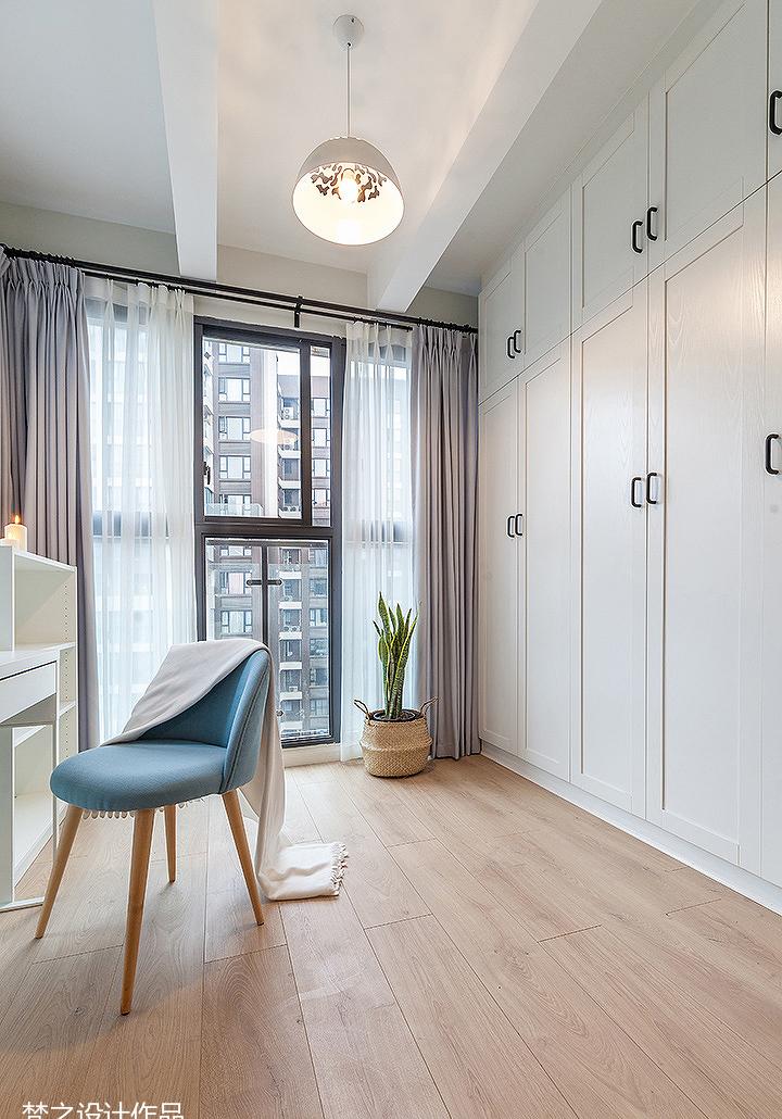 梵之设计丨平层丨悠悠的彩虹之家-12