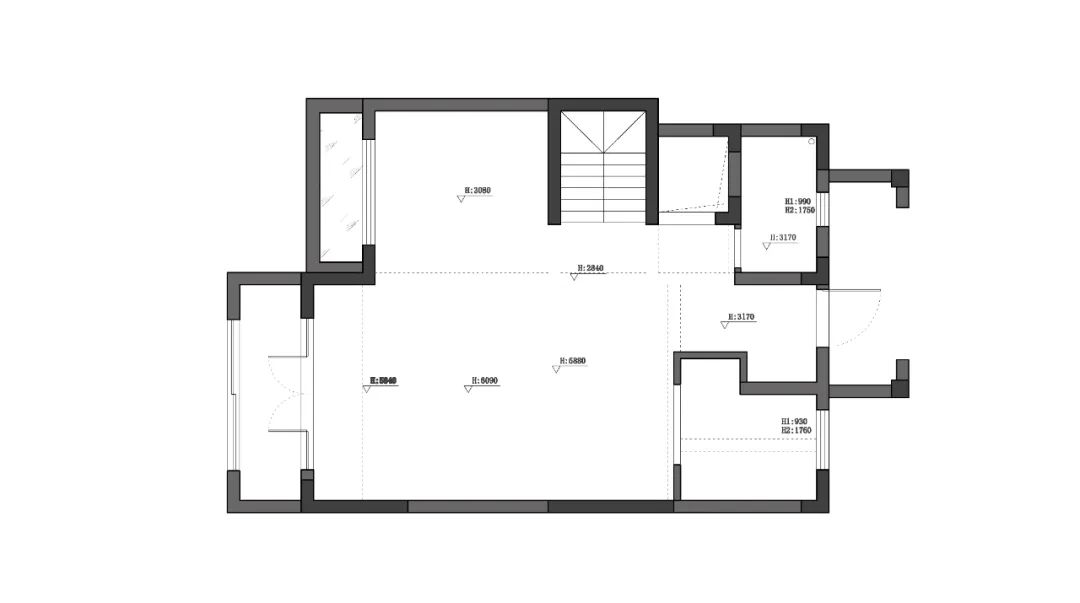 西湖观邸 410 方现代黑白空间设计丨中国湖州-47