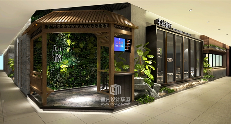 主题餐厅设计-西宁中秋百盛店主题餐厅设计-5