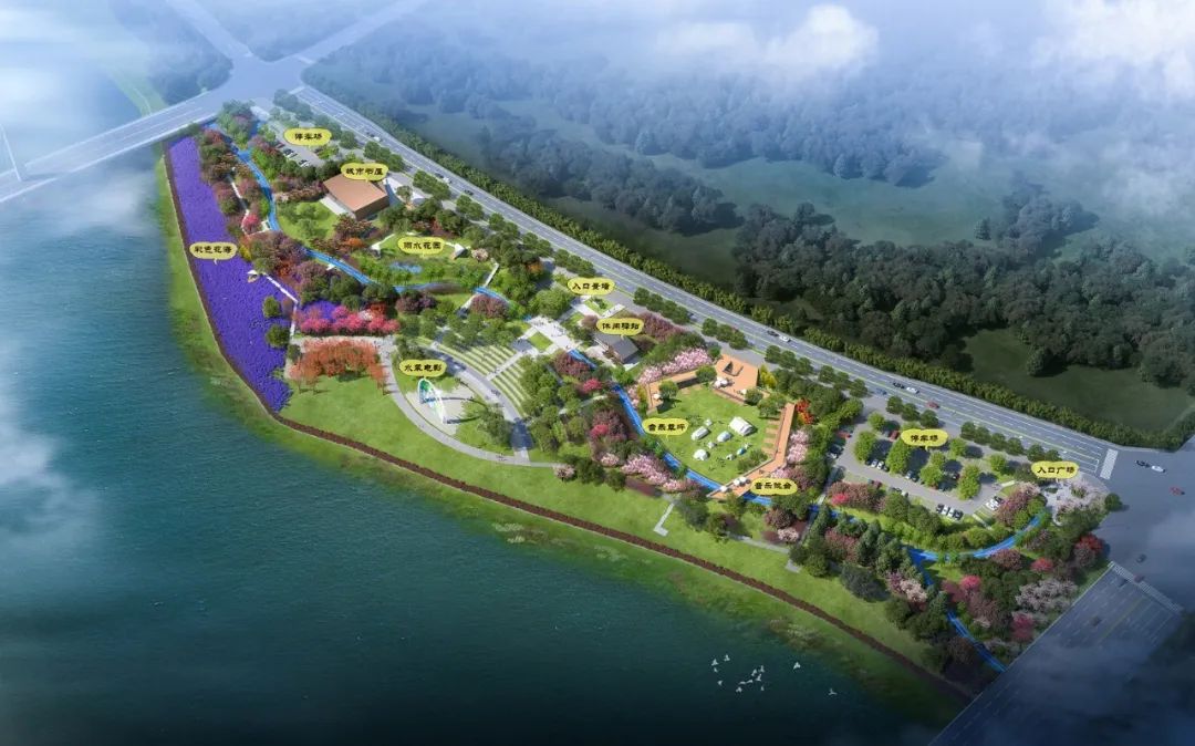 潢川县潢河生态综合治理工程(一期)项目·光州公园启动区丨中国信阳丨棕榈设计集团有限公司-3