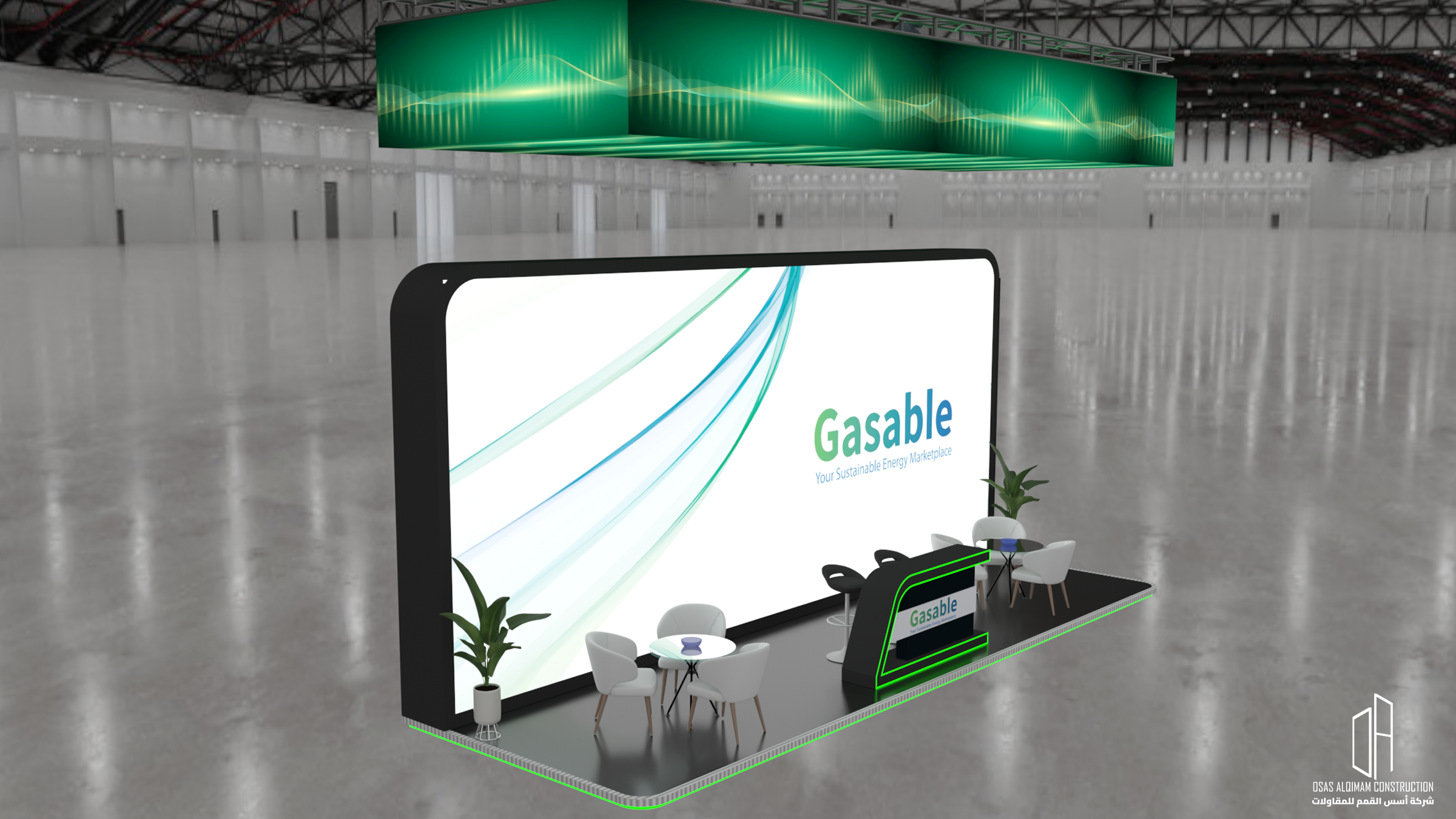 Gasable booth at EV Auto Show Riyadh 2024-10