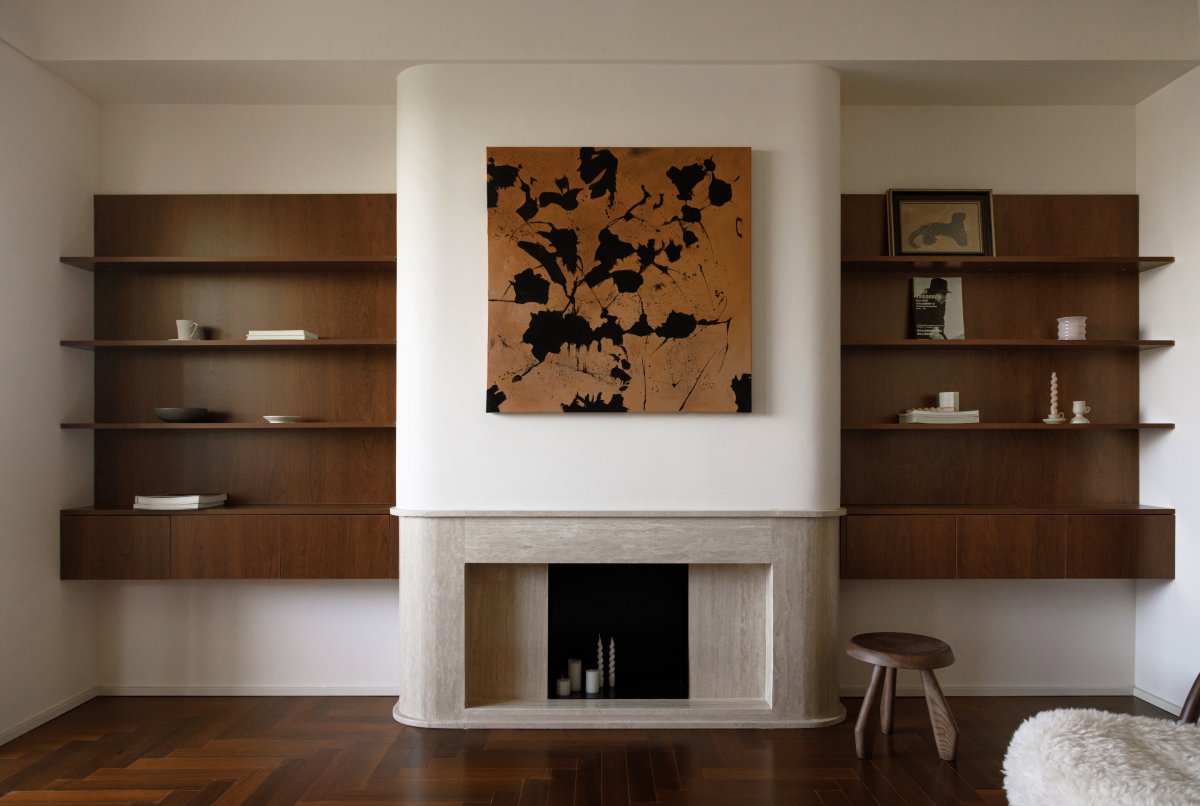 北京西城社区住宅轻复古风格婚房设计丨中国北京丨文君空间设计-18