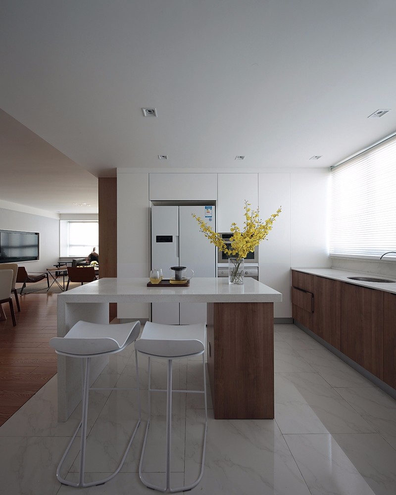 136㎡现代简约住宅  大墨空间设计-7