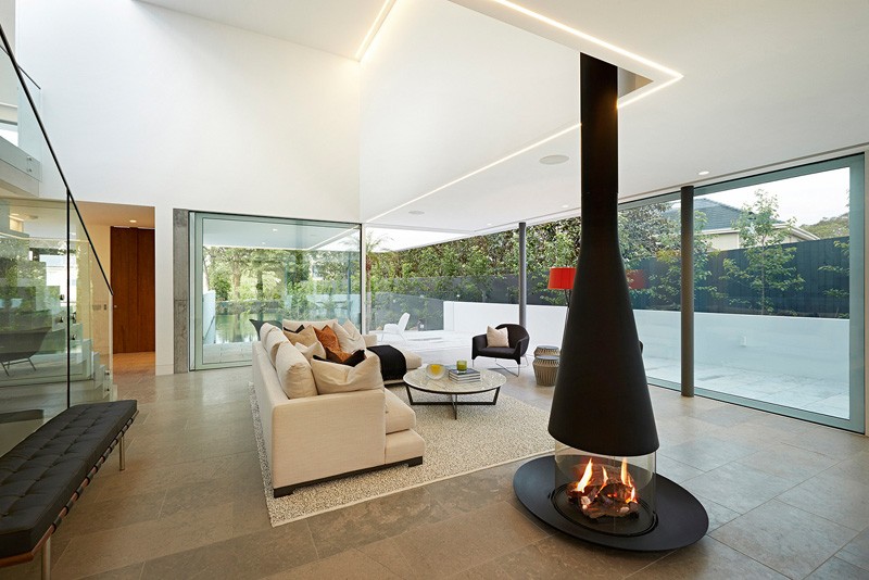 澳大利亚墨尔本明亮采光白色住宅丨SVM Studio-27