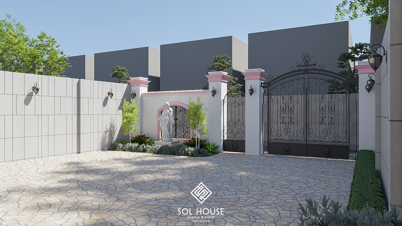 欧式别墅建筑丨SOL HOUSE（Ha Dung's team）-15