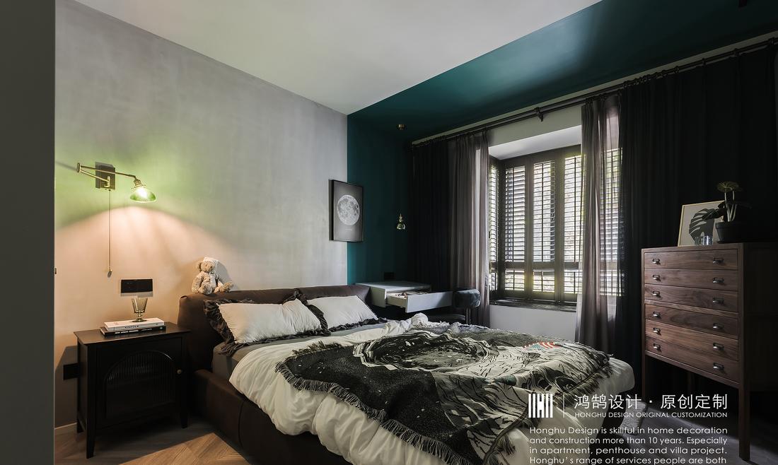 工业风哥特萝莉式住宅丨中国上海丨上海鸿鹄设计-29