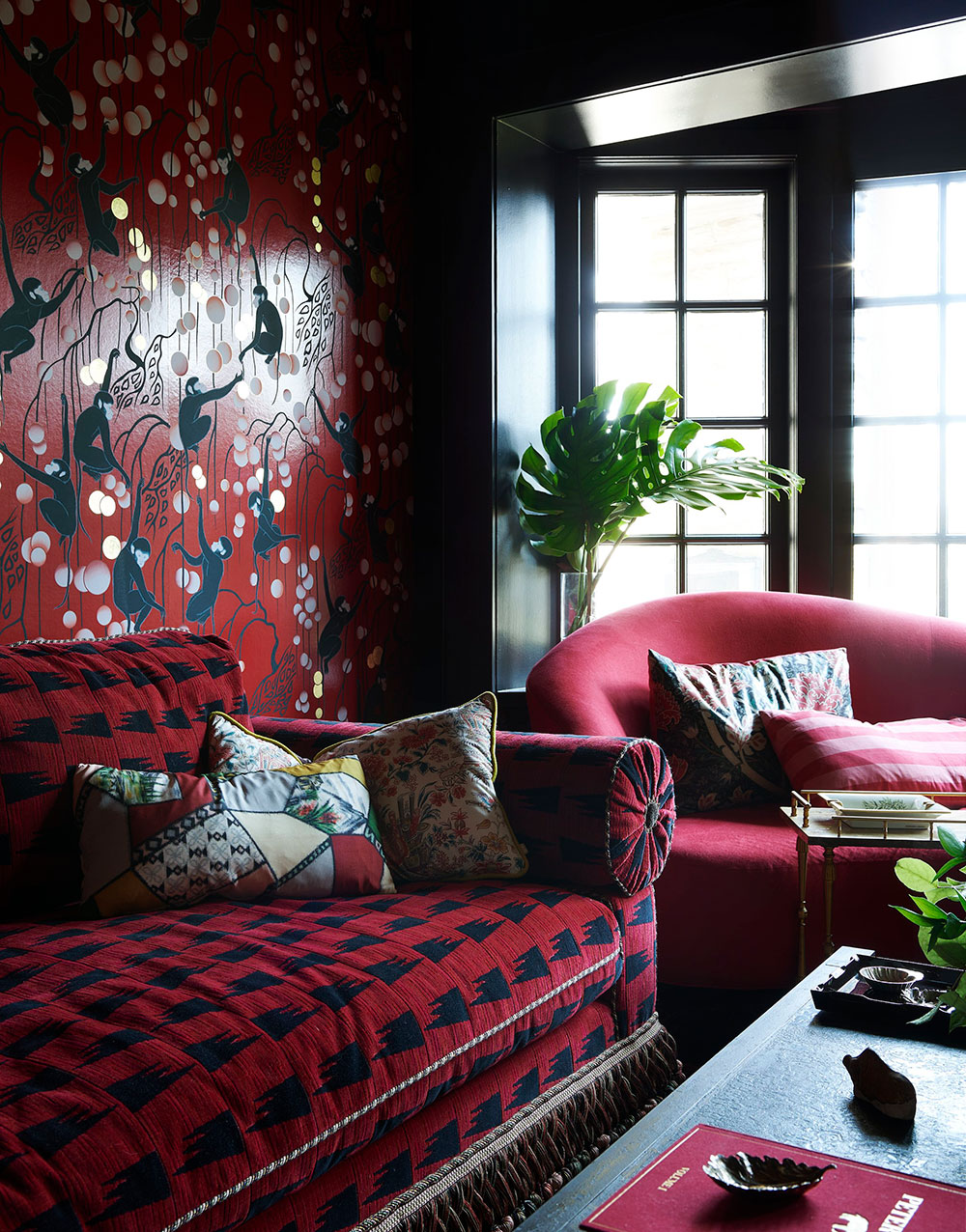 多伦多奇幻住宅 | 大胆配色与图案的完美结合-11