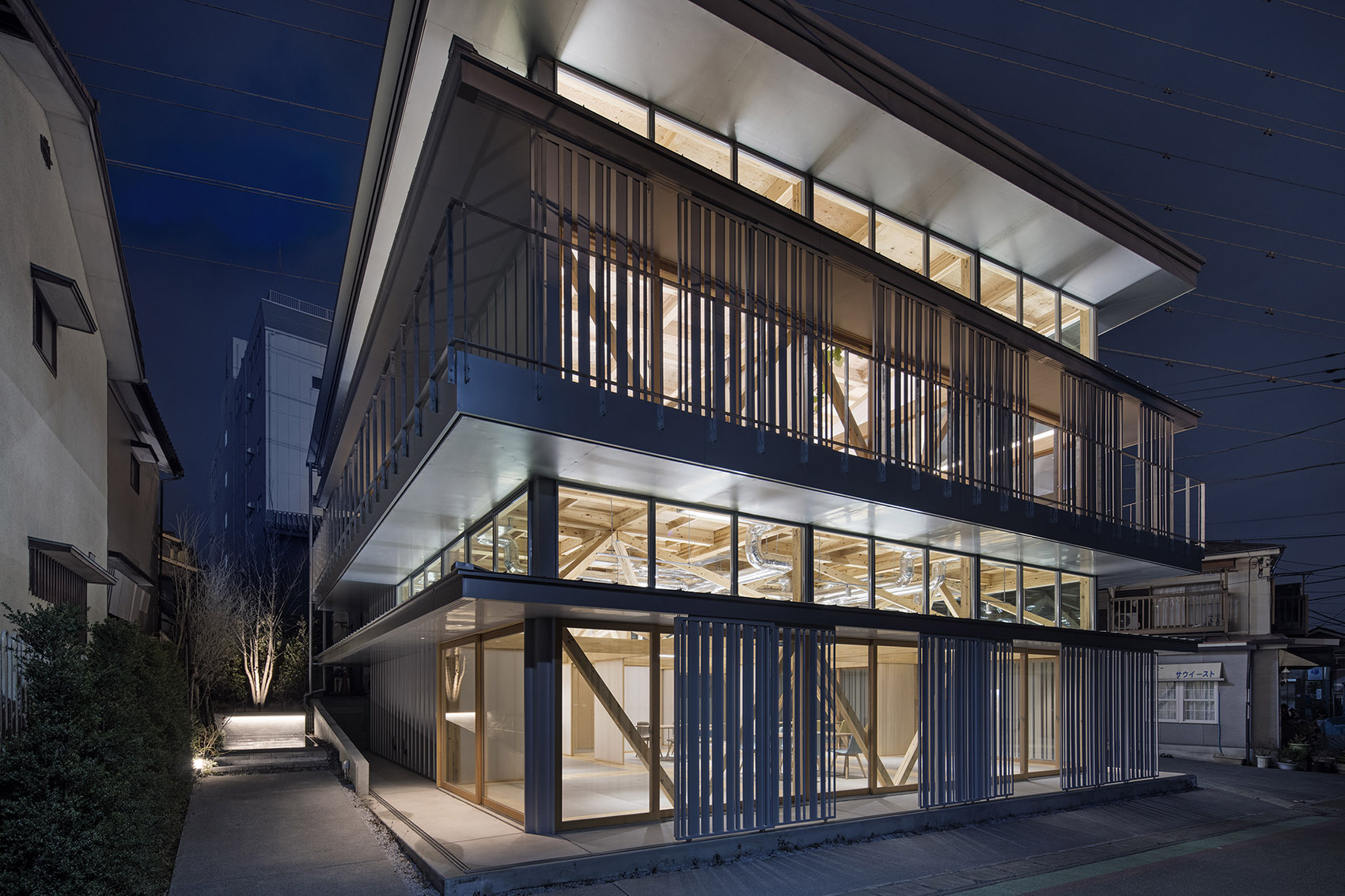 百变空间 & 工厂改造的多功能社区中心，日本 / Aki Hamada Architects-101