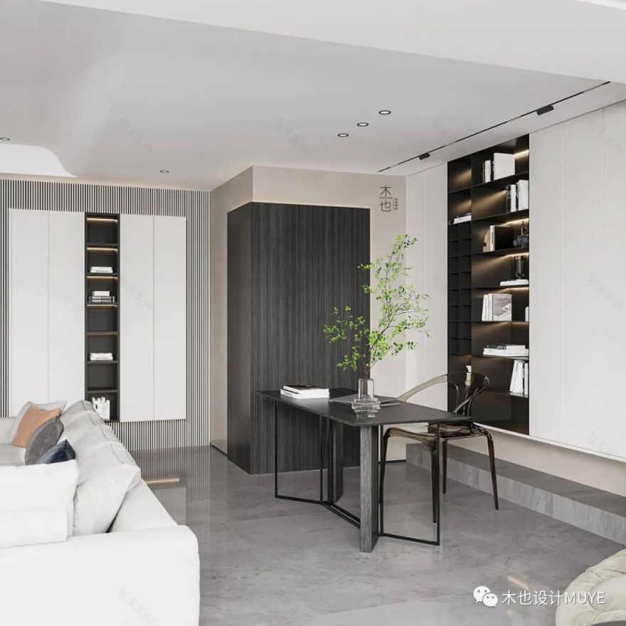 琨瑜府·现代简约舒适家居设计典范丨周顺,杨娇-28