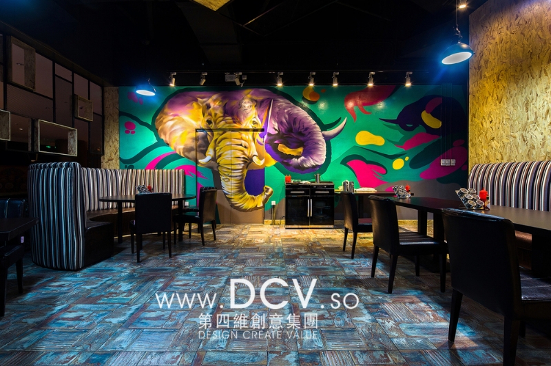 西安 飞象披萨特色时尚主题餐厅专业团队策划设计-5