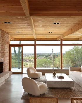 Casa Luce中世纪现代风格住宅翻新丨图森现代主义设计师汤姆·吉斯特