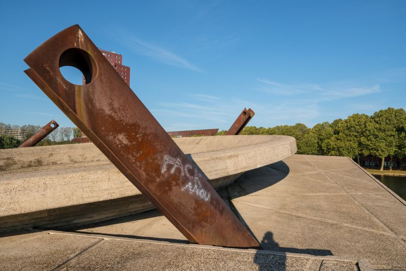 湖中四边形岛屿丨荷兰鹿特丹丨Frans de Wit-22