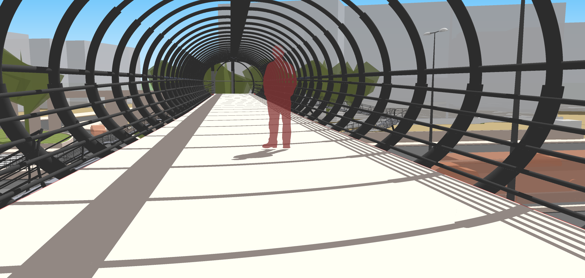 Foot Over Bridge at Outer Ring Road Bellandur Bangalore-18