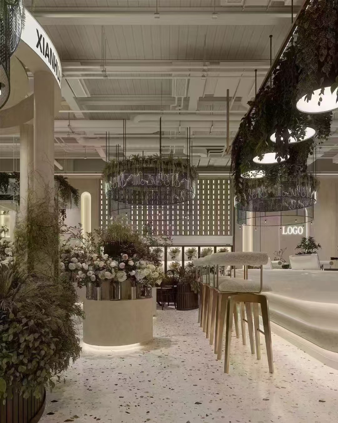 花店 茶咖一体-5