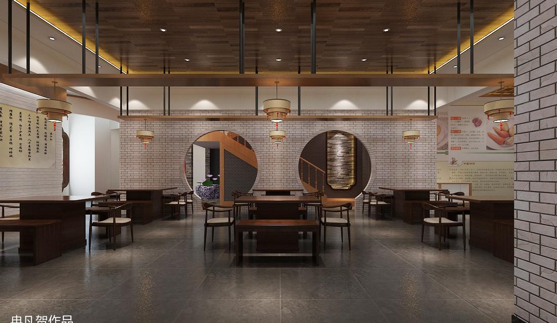 冉凡贺打造的中式酒店火锅店 | 壹品汤神的室内设计魅力-12