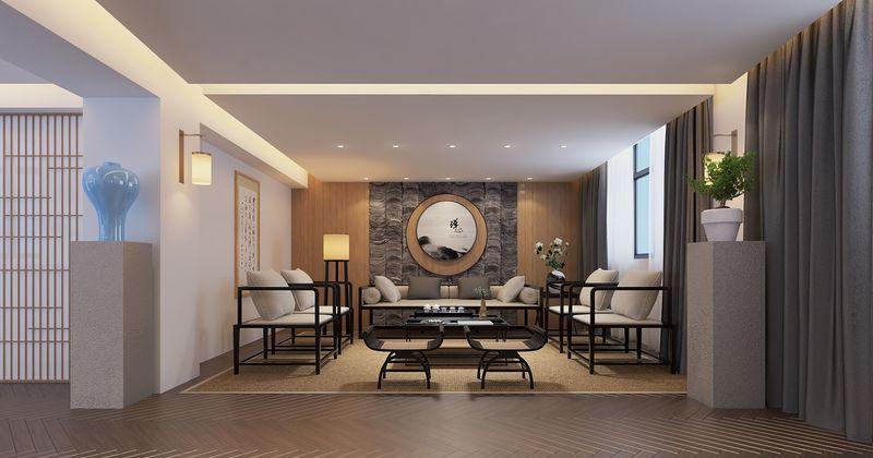 楚雄办公会所设计-55