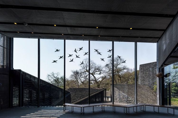 人們記憶中的村莊青瓦。- 中國美術學院民俗藝術博物館 - WEHOUSE-2