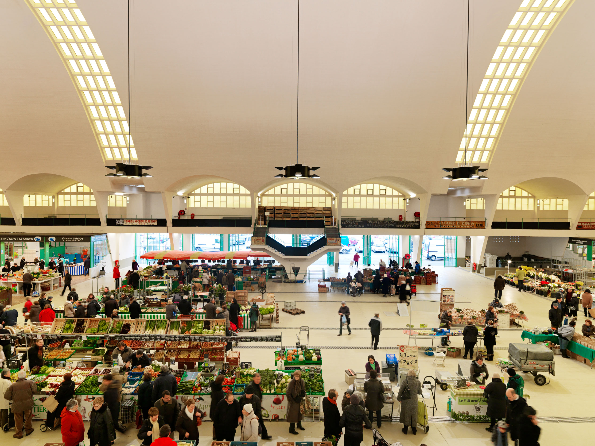 修复的宝灵格林覆盖市场丨法国丨Chatillon Architectes-13