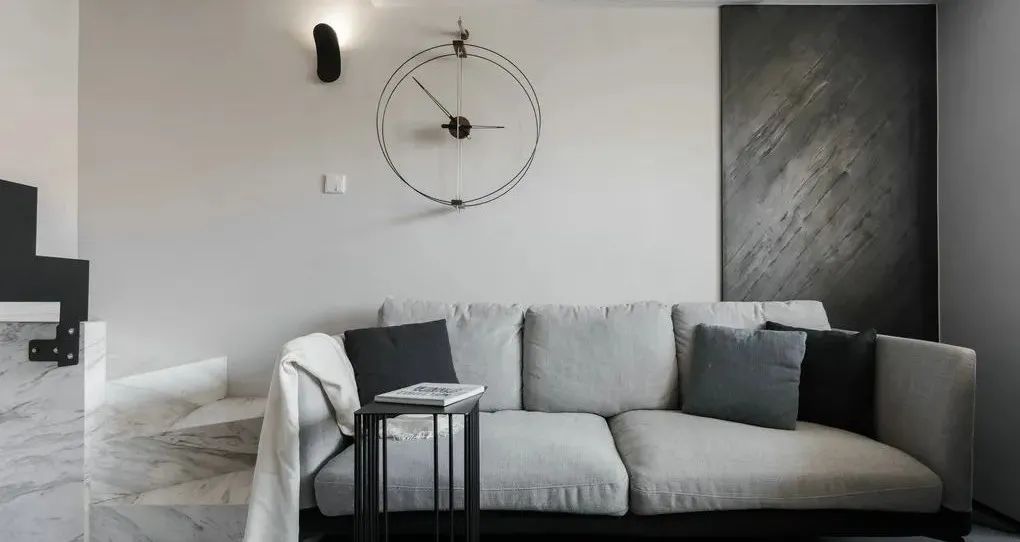 上海 102 平北欧风之家,粉色++ 白色++ 黑色大胆用色,储物空间超强-123