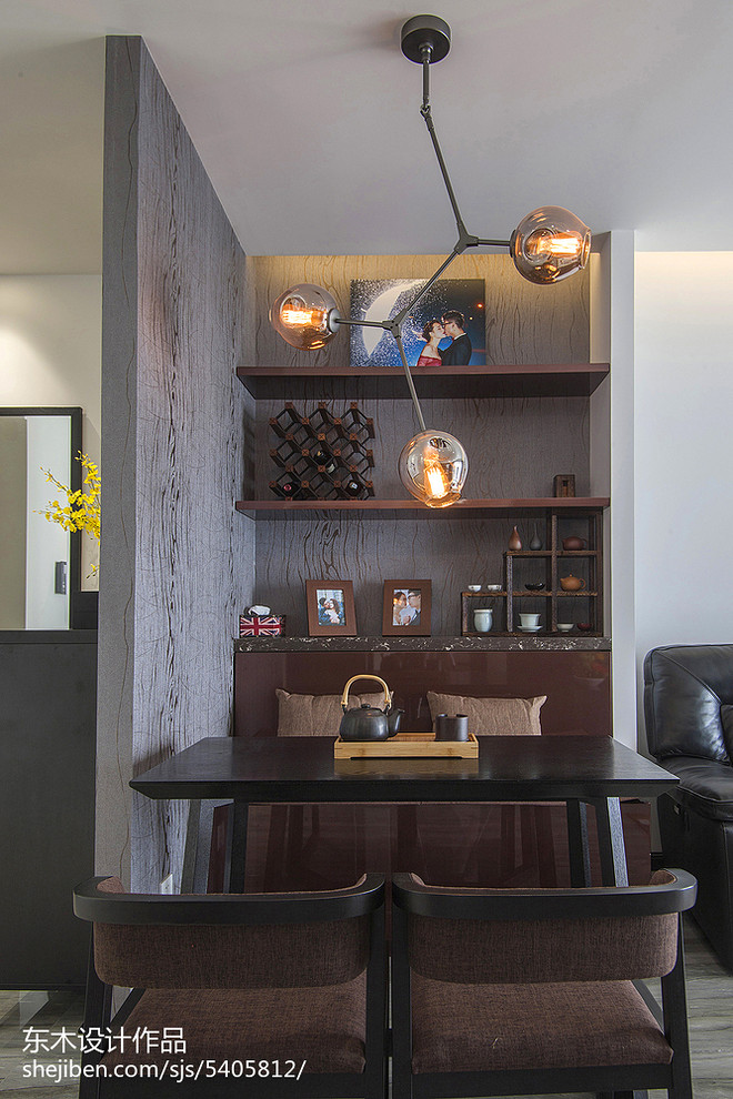 5万元二居93平米装修案例·效果图  【爱转角遇见家】丨东木团队-20