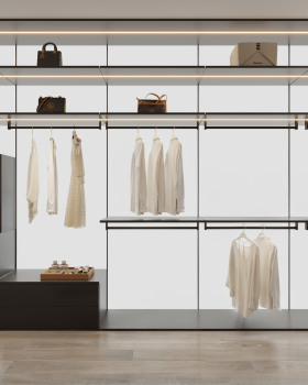 现代挑空别墅 别墅